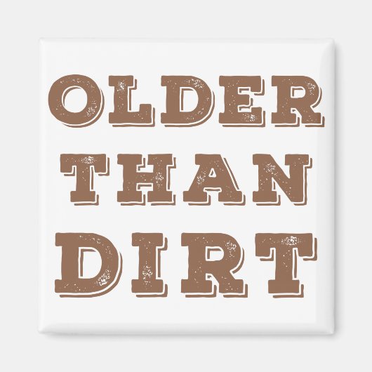 汚れより古い マグネット (正面)