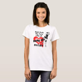 汚れるダービーの女の子 Tシャツ (正面フル)