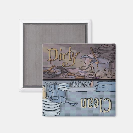 汚れを取り除く マグネット (正面/裏面)