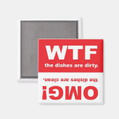 汚れを除去 マグネット (正面/裏面)