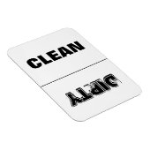 汚れを除去(黒と白) マグネット (右側)