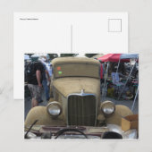 汚れカバー車 ポストカード (正面/裏面)