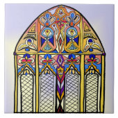 汚れガラスのタイル タイル (正面)