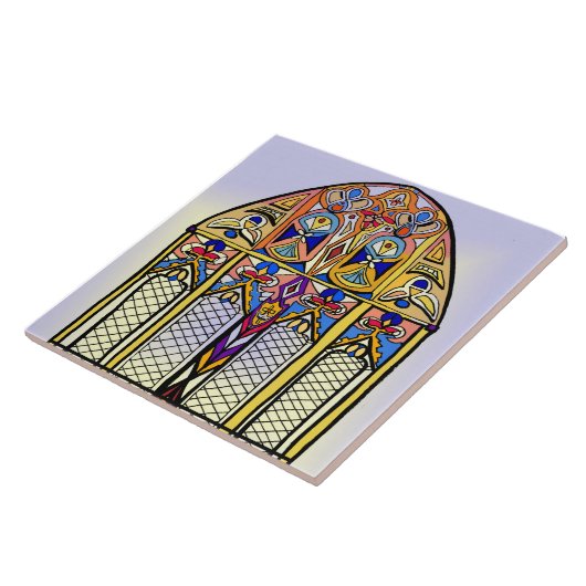 汚れガラスのタイル タイル (側面)