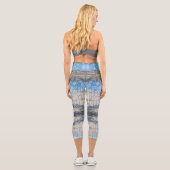 汚れガラス窓ハイウェイストキャプリス カプリレギンス (裏面)