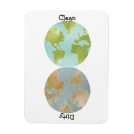 汚れクリーンな地球フレキシブル磁石 マグネット