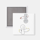 汚れクリーン磁石 マグネット (正面/裏面)