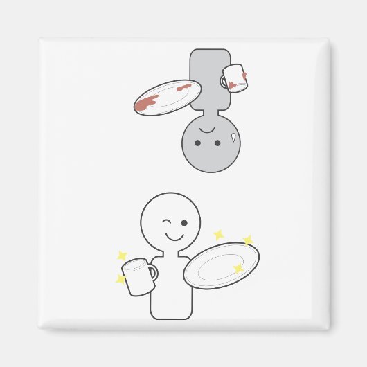 汚れクリーン磁石 マグネット (正面)