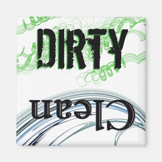 汚れクリーン食器洗浄機マグネット マグネット (正面)