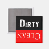 汚れクリーン食器洗浄機マグネット マグネット (正面/裏面)