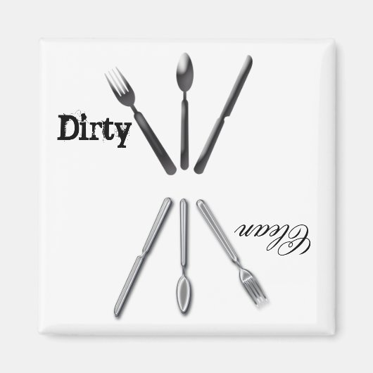 汚れクリーン食洗機磁石 マグネット (正面)