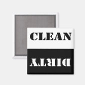 汚れクリーン食洗機磁石 マグネット (正面/裏面)