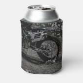 汚れサイクリング（白黒） 缶クーラー (缶裏面)