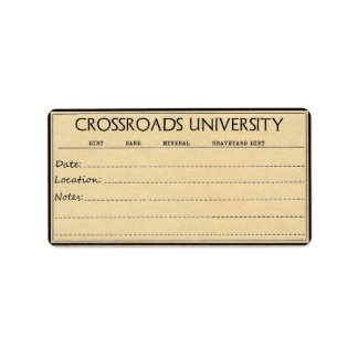 汚れ及び鉱物の根茎ラベル ラベル