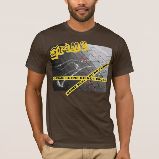 汚れ場面Tシャツ Tシャツ (正面)