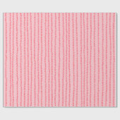 汚れ点々のあるインクストライプの縦型パターン(ピンク) ラッピングペーパー (フラット)