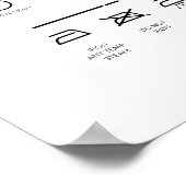 汚れ除去付きランドリー気にシンボイルガイド ポスター (角)