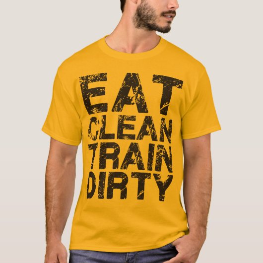 汚れ食べた列車の清掃 Tシャツ (正面)