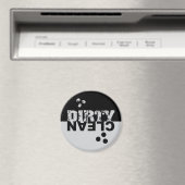 汚れ/クリーン食洗機マグネットブラックとシルバー マグネット (インサイチュ (食洗機))