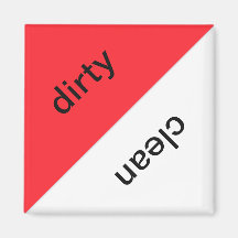 汚れ/クリーン食洗機磁石