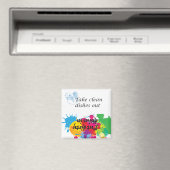 汚れ/清潔な皿の磁石 マグネット (インサイチュ (食洗機))