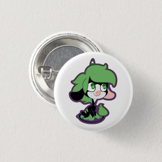 汚れ 缶バッジ (正面&裏面)