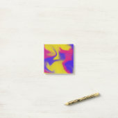 汚カラフル染Post itメモ ポストイット (デスク上)