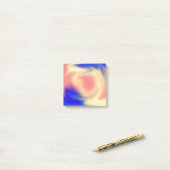 汚カラフル染Post itメモ ポストイット (デスク上)