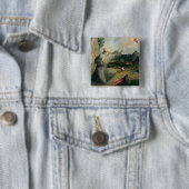 汚名を受け取るAssisiのSt Francis 缶バッジ (インサイチュ)