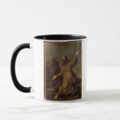 汚名を受け取るSt Francis マグカップ (左)
