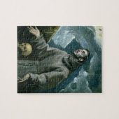 汚名(キャンバスの油)を受け取るSt Francis ジグソーパズル (横)