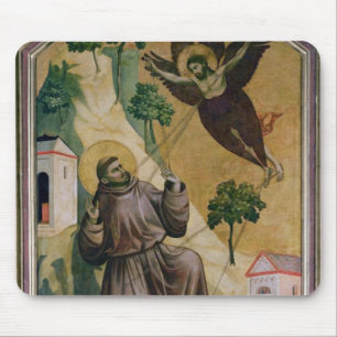汚名、c.1295-1300を受け取るSt Francis マウスパッド