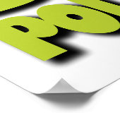 汚染を止めて生きよう ポスター (角)