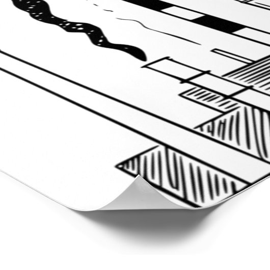 汚染 ポスター (角)