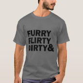 汚気のあるそぶりをしたれ Tシャツ (正面)