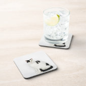 汚点を持つ白い猫 コースター (右側)