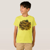 汚物の山にうごめく虫 Tシャツ (正面フル)