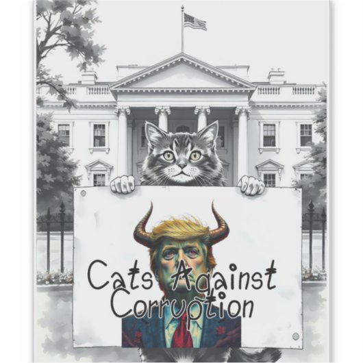 汚職に対する怒り シール (正面)