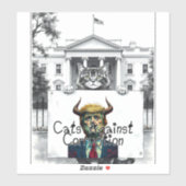 汚職に対する怒り シール (シート)