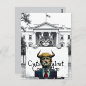 汚職に対する怒り ポストカード (正面/裏面)