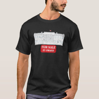 汚職政治家を売るホワイトハウス Tシャツ