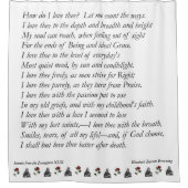 汝が我を愛せしが故に シャワーカーテン (正面)