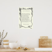 汝が我を愛せしが故に ポスター (キッチン)