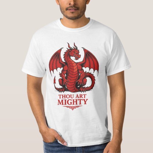 汝は偉大なり マッチデーモチーフ Tシャツ (正面)