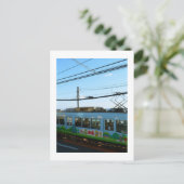 江ノ島電鉄:日本 ポストカード (スタンド正面)