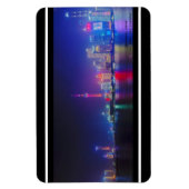 ©江府川東岸、上海、中国 マグネット (縦)