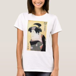 江戸の歌舞伎役者、Sharakuの浮世絵、写楽の江戸Kabuki俳優 Tシャツ