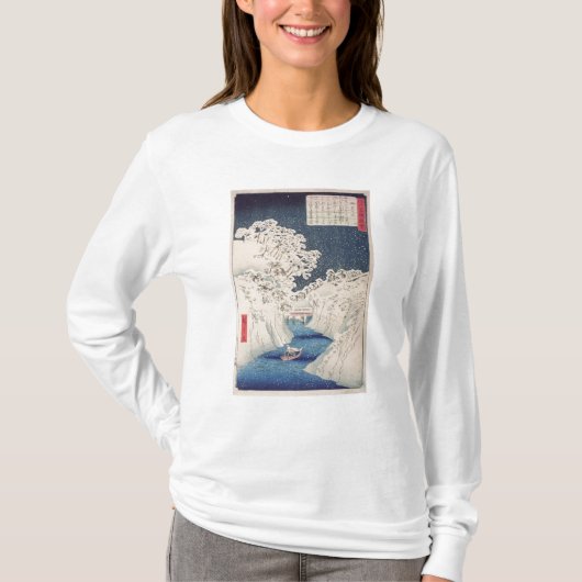 江戸の眺め Tシャツ (正面)