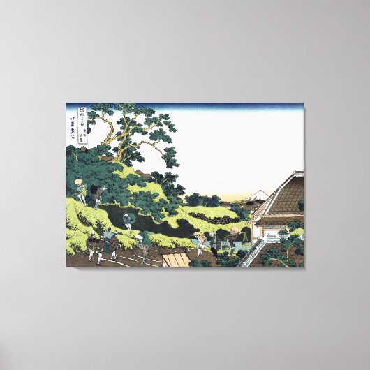 江戸の駿河台 キャンバスプリント (正面)
