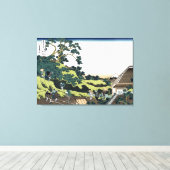 江戸の駿河台 キャンバスプリント (インサイチュ (ウッドフロア))